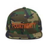 FOURTWENTY Camo Snapback Hat