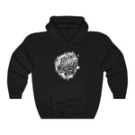 Splatter Black Hoodie