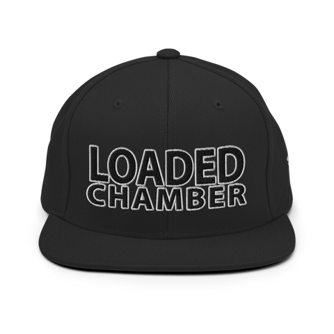 Loaded Chamber White Outline Hat