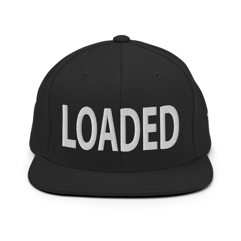 Loaded 3D Snapback Hat